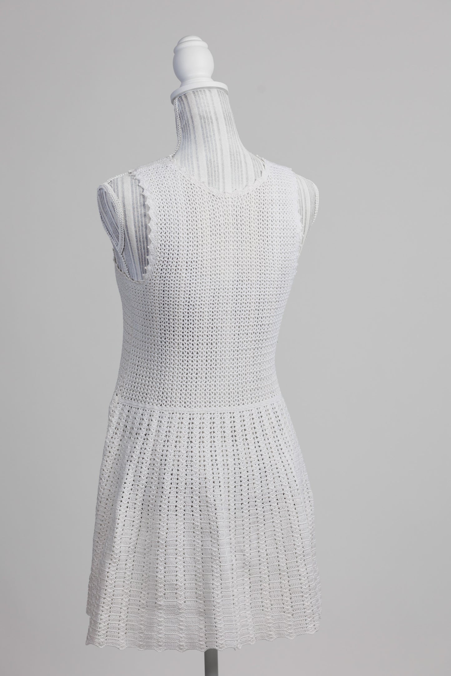 SELENE Crochet Dress - White