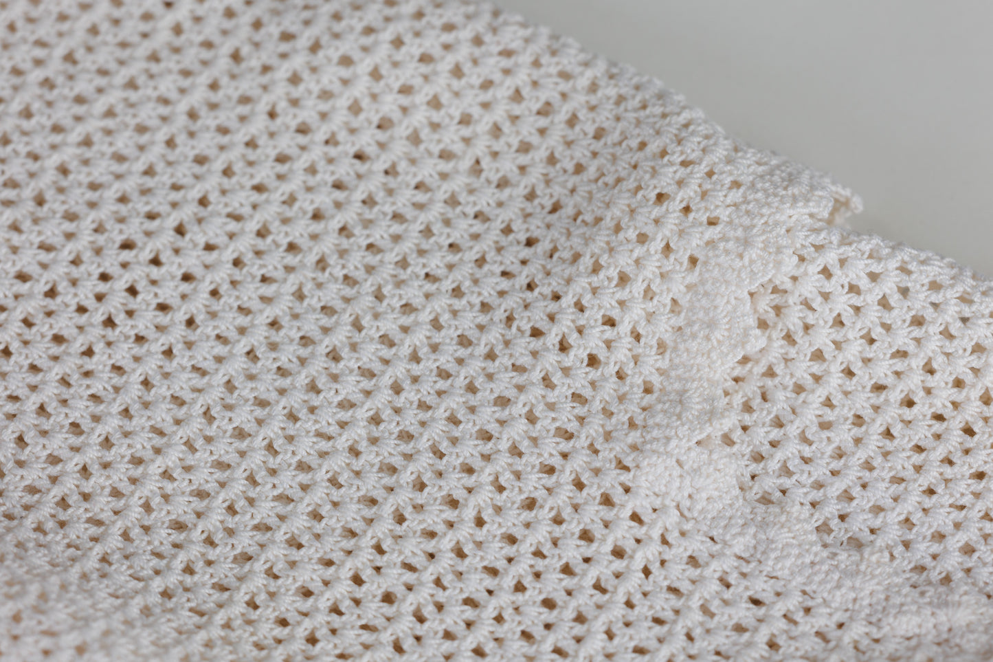 SELENE Crochet Dress - White