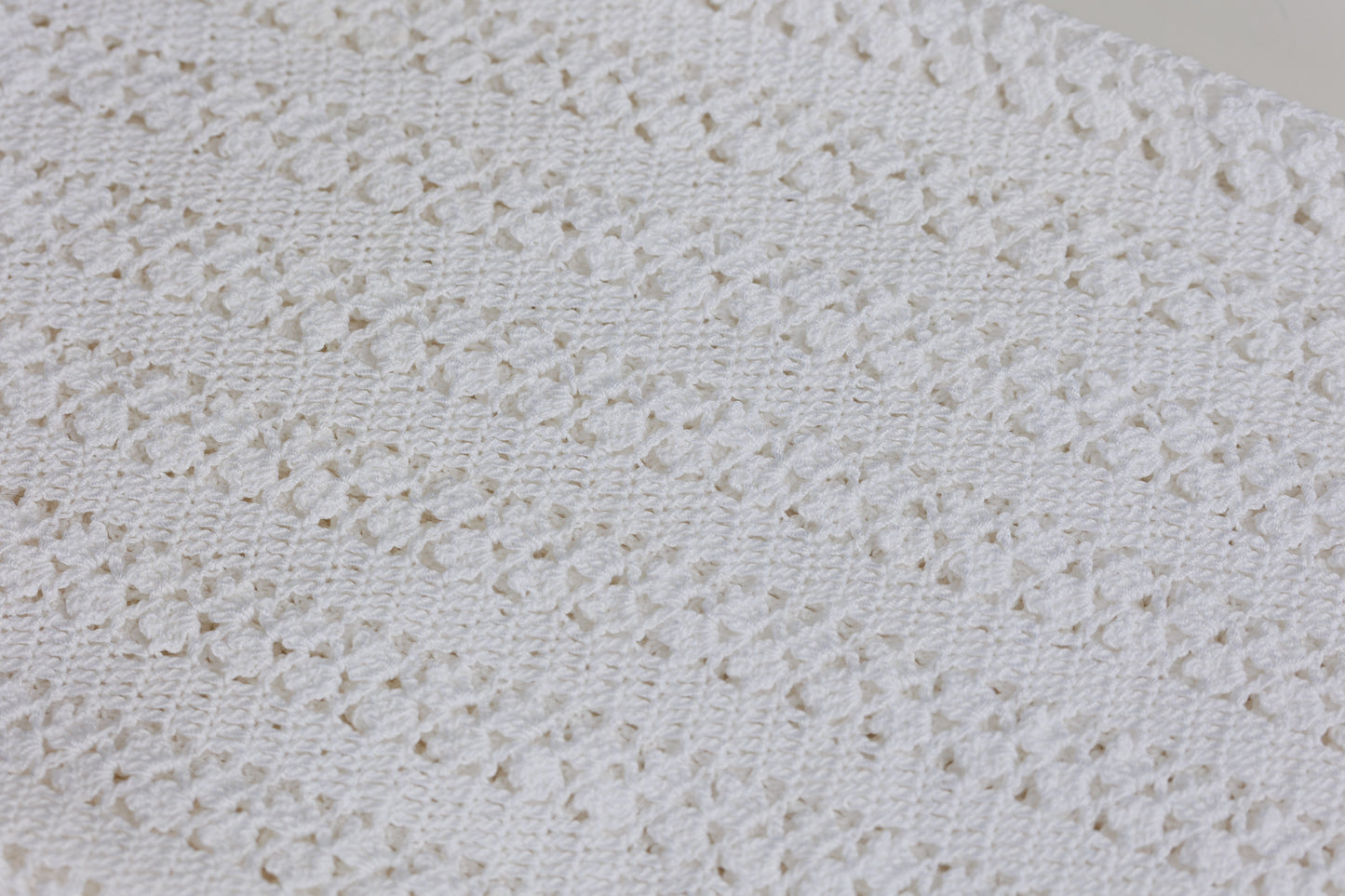 SELENE Crochet Dress - White