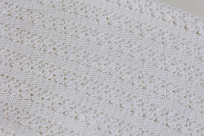 SELENE Crochet Dress - White